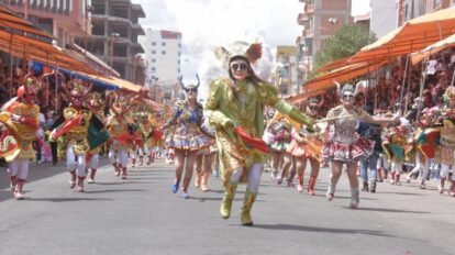 Plan de Seguridad Ciudadana implementado por la Policía en Oruro por Carnavales