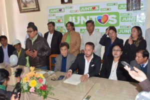 Candidatos por Oruro de la alianza Juntos