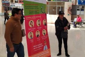 Medidas preventivas contra el coronavirus en Oruro