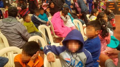 Insumos incautados al contrabando entregados a centros de acogida en Oruro