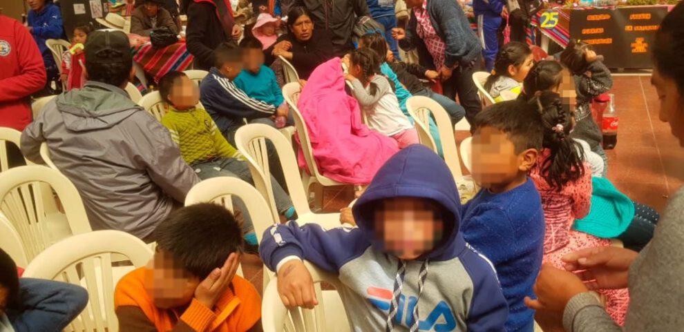 Insumos incautados al contrabando entregados a centros de acogida en Oruro