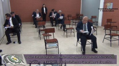 Aspirantes a jueces de la Corte Suprema en Paraguay