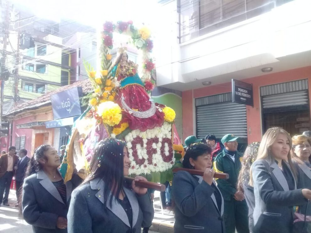 Último Convite del Carnaval de Oruro con la Virgen del Socavón