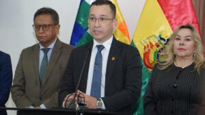 Rómer Saucedo, presidente del Tribunal Supremo de Justicia (TSJ) de Bolivia