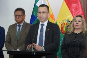 Rómer Saucedo, presidente del Tribunal Supremo de Justicia (TSJ) de Bolivia