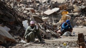Personas afectadas poe el terremoto
