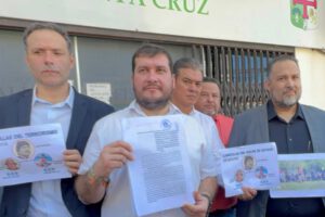 El Comité pro Santa Cruz presentó este miércoles una denuncia penal ante la Fiscalía Departamental de Santa Cruz