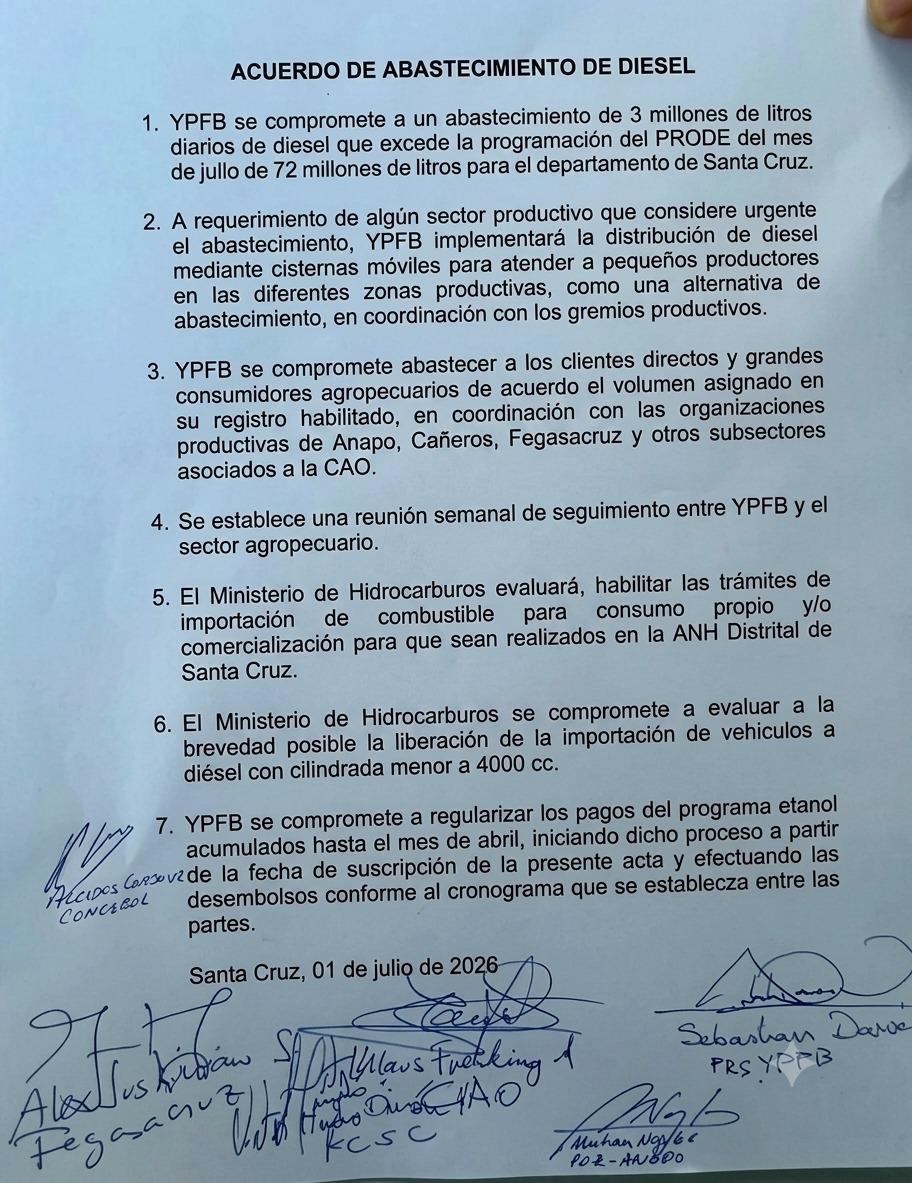 acuerdo