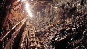 El interior de una mina en Potosí