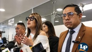 La bancada de APB-Súmate en conferencia de prensa