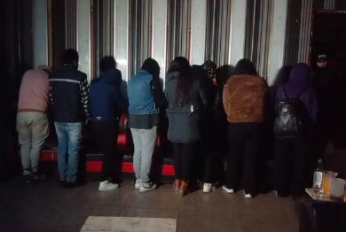 Como resultado de la intervención fueron aprehendidas 35 personas por infringir la Ley 259