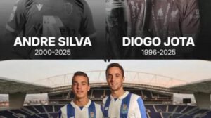 Diogo Jota y su hermano André Silva