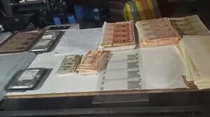 billetes falsificados que fueron incautados