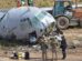 Restos del avión Hércules accidentado en El Alto
