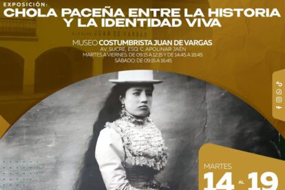 El Museo Costumbrista Juan de Vargas en La Paz inaugurará la exposición “Chola paceña”