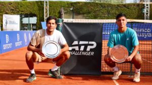 Challenger de Quito, Tenis internacional, Federico Zeballos y Matías Soto campeones en dobles