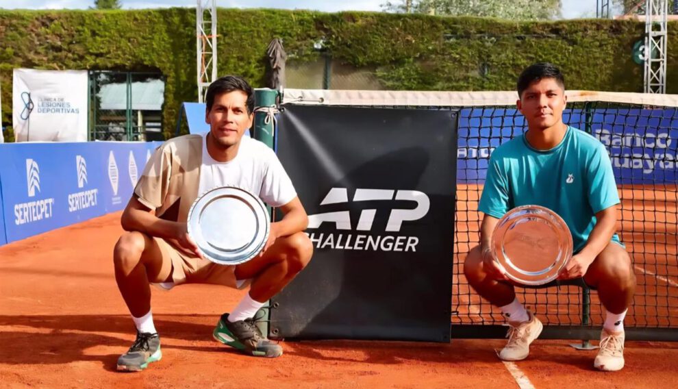 Challenger de Quito, Tenis internacional, Federico Zeballos y Matías Soto campeones en dobles
