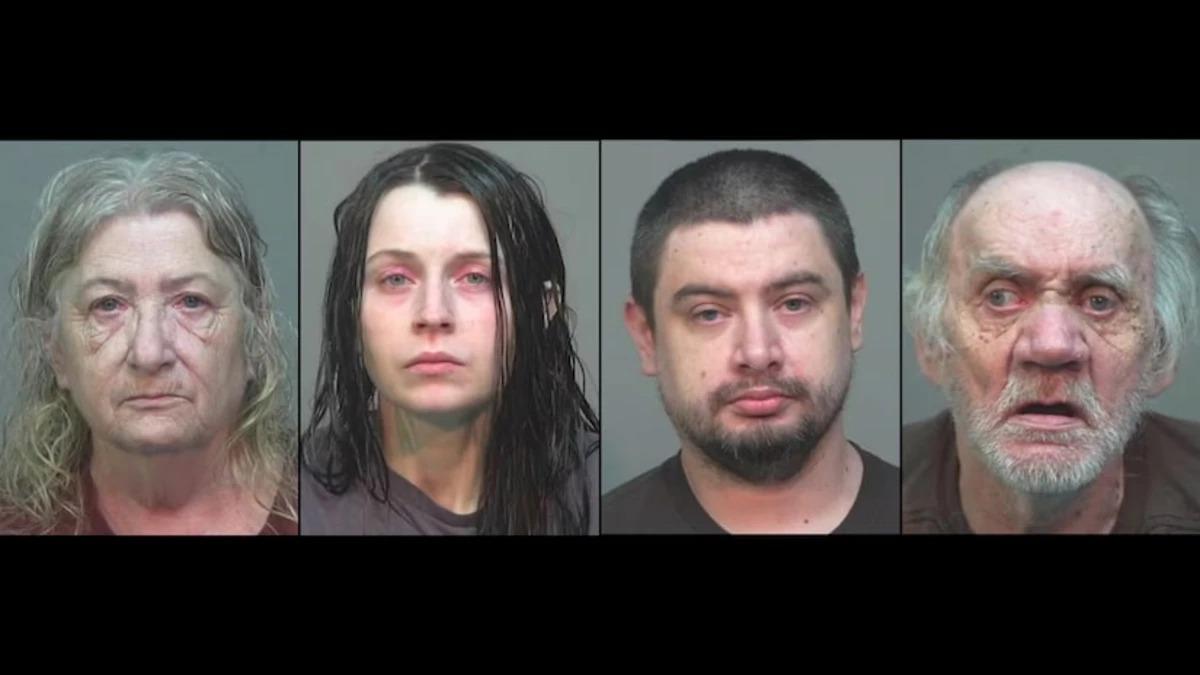 Gary Siders Sr., Christine Siders, Elizabeth Siders y Gary Siders II