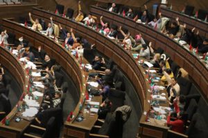 Sesión de la Cámara de Diputados en la que se aprobó el PGE reformulado