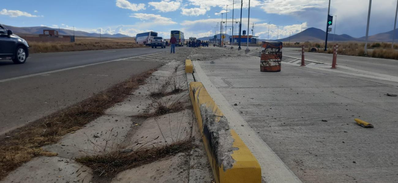 Imagen del accidente