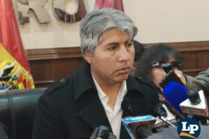 Edgar Sánchez, gobernador de Oruro