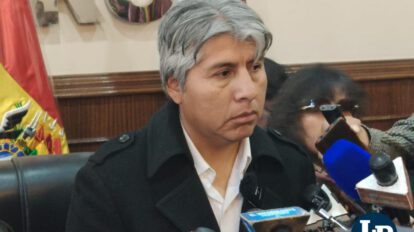 Edgar Sánchez, gobernador de Oruro