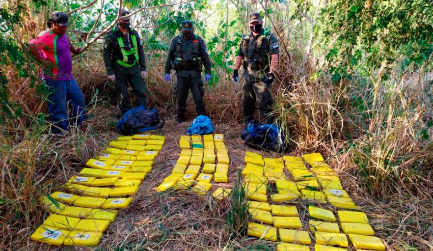 Gendarmería Argentina realizó la mayor cantidad de decomisos de drogas en el país. El 80% provenía de Bolivia