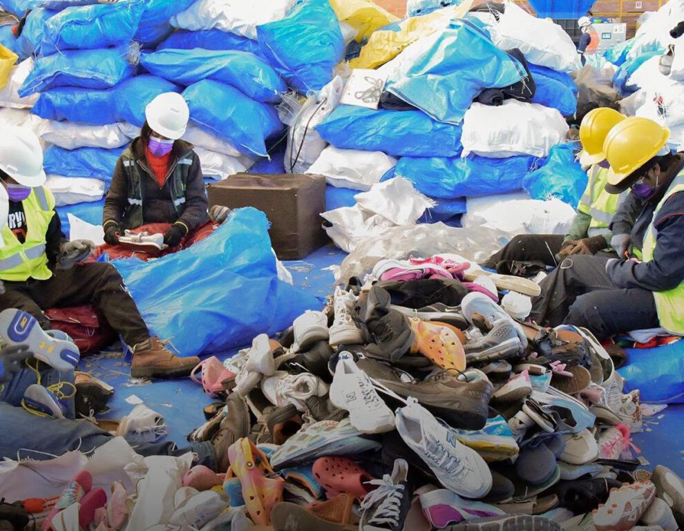 Se llevó a cabo la destrucción masiva de 47.522,80 toneladas de mercancía variada
