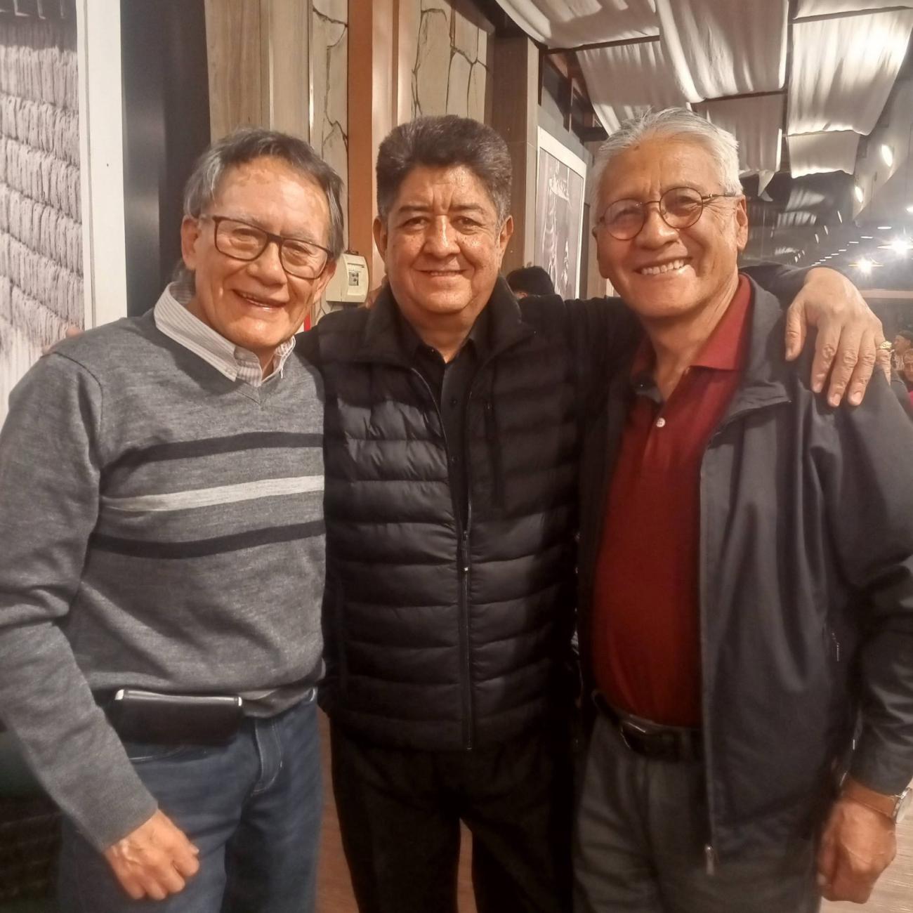 Gonzalo Fuentes, Ricardo Rocha, Yuri Ortuño