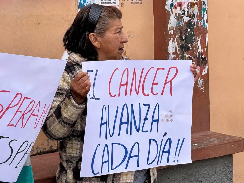Pacientes oncológicos en riesgo por falta de medicamentos