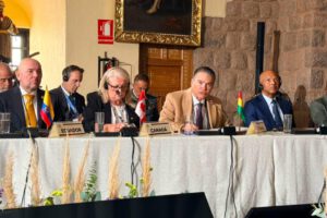 El Ministro de Defensa, Ernesto Justiniano, participó en la XVII Conferencia de Ministros de Defensa de las Américas