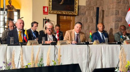 El Ministro de Defensa, Ernesto Justiniano, participó en la XVII Conferencia de Ministros de Defensa de las Américas