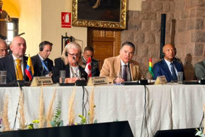 El Ministro de Defensa, Ernesto Justiniano, participó en la XVII Conferencia de Ministros de Defensa de las Américas