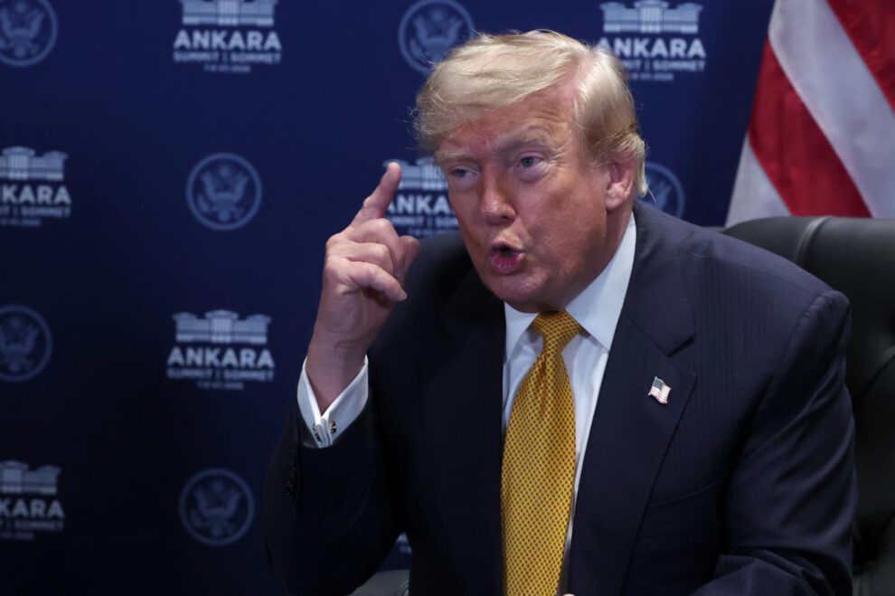 El presidente de Estados Unidos, Donald Trump