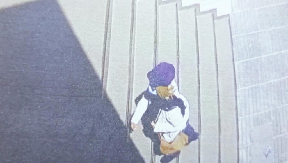 Imagen de la cámara de seguridad