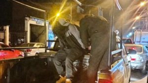 Efectivos policiales aprehendieron al sujeto denunciado por violencia contra su progenitora