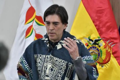 El ministro de Obras Públicas, Mauricio Zamora