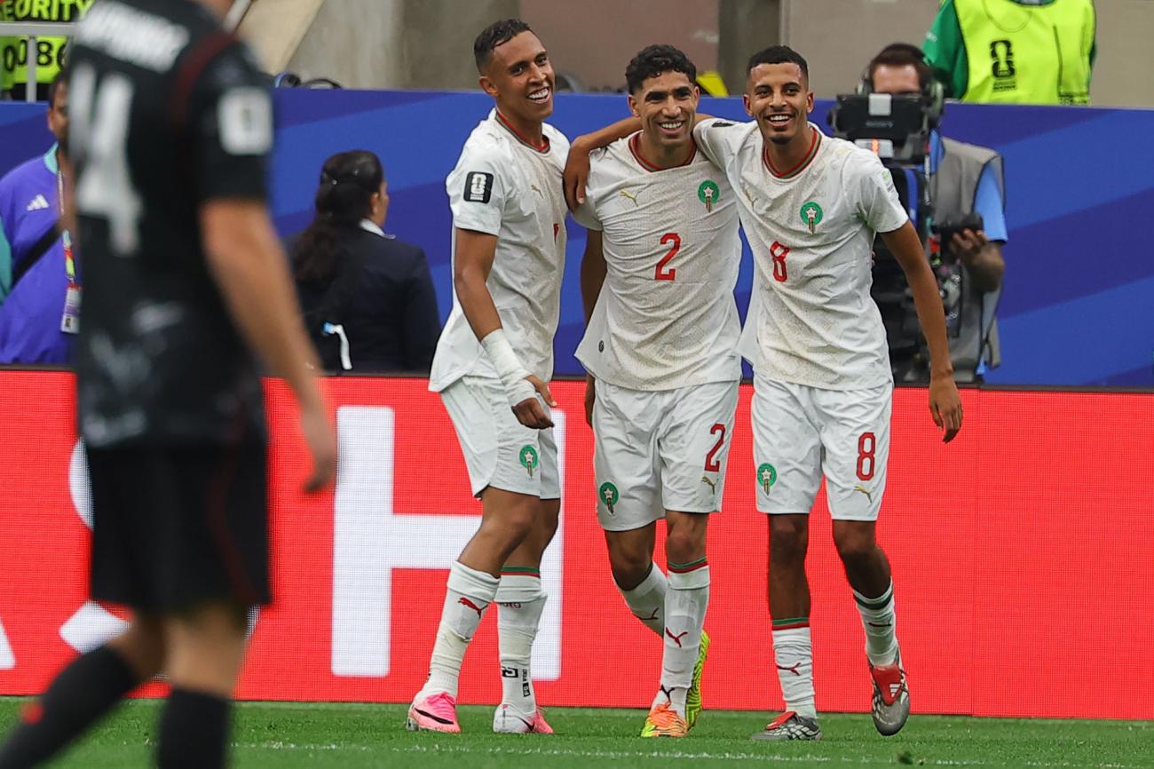 jugadores de Marruecos
