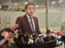 El diputado Brañez en conferencia de prensa
