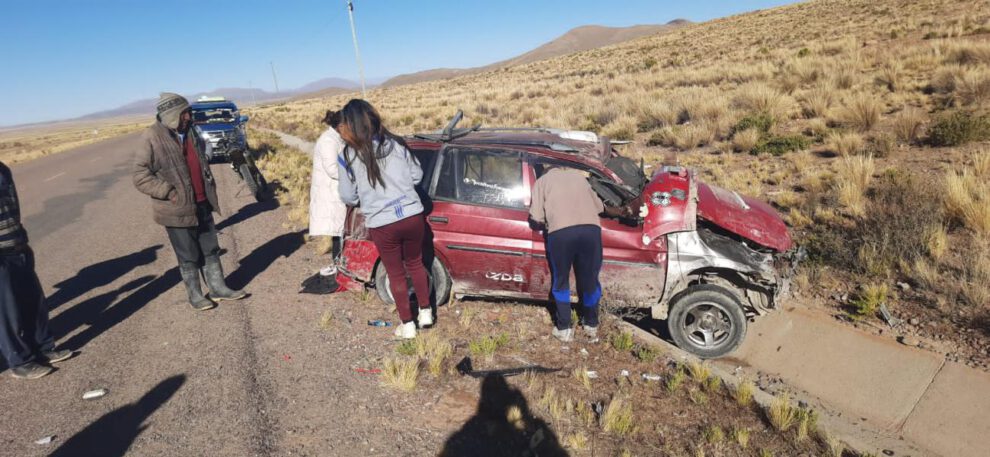Imagen del accidente