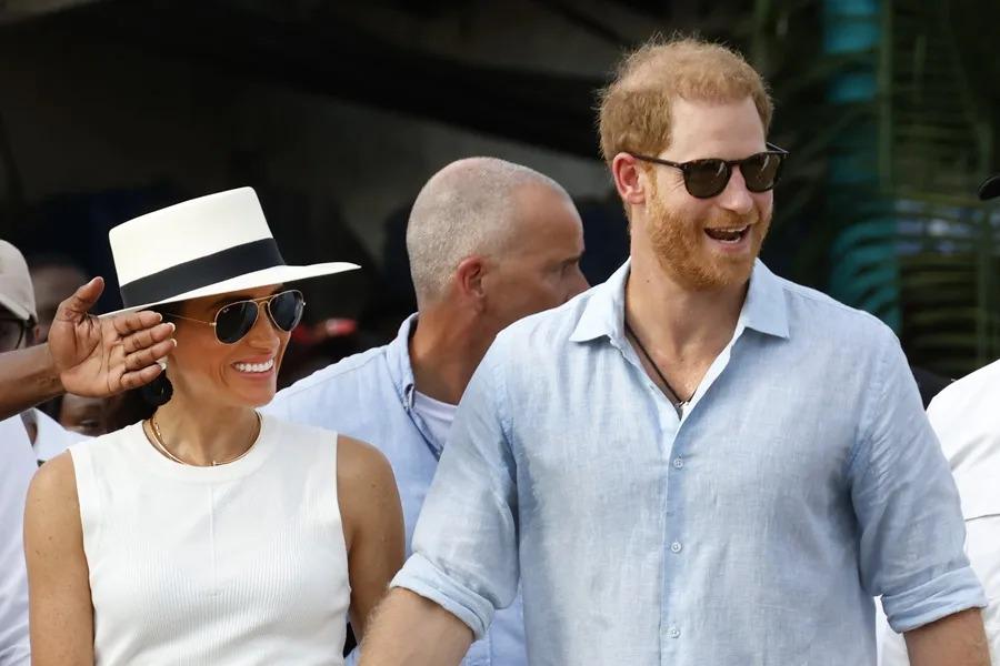 El príncipe Enrique y Meghan Markle