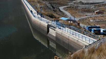 El levantamiento del cuerpo sin vida hallado en el interior de la represa de Incachaca