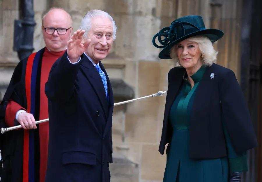 Los reyes Carlos III y Camila