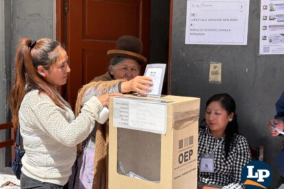 votación en Oruro