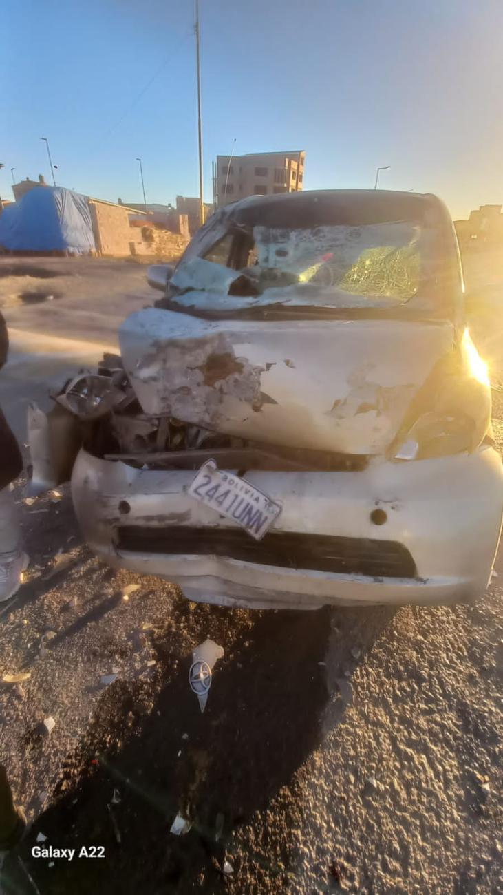 Imagen del accidente