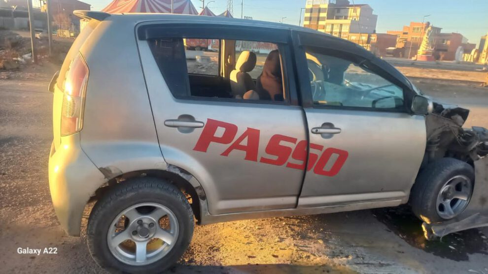 Imagen del accidente