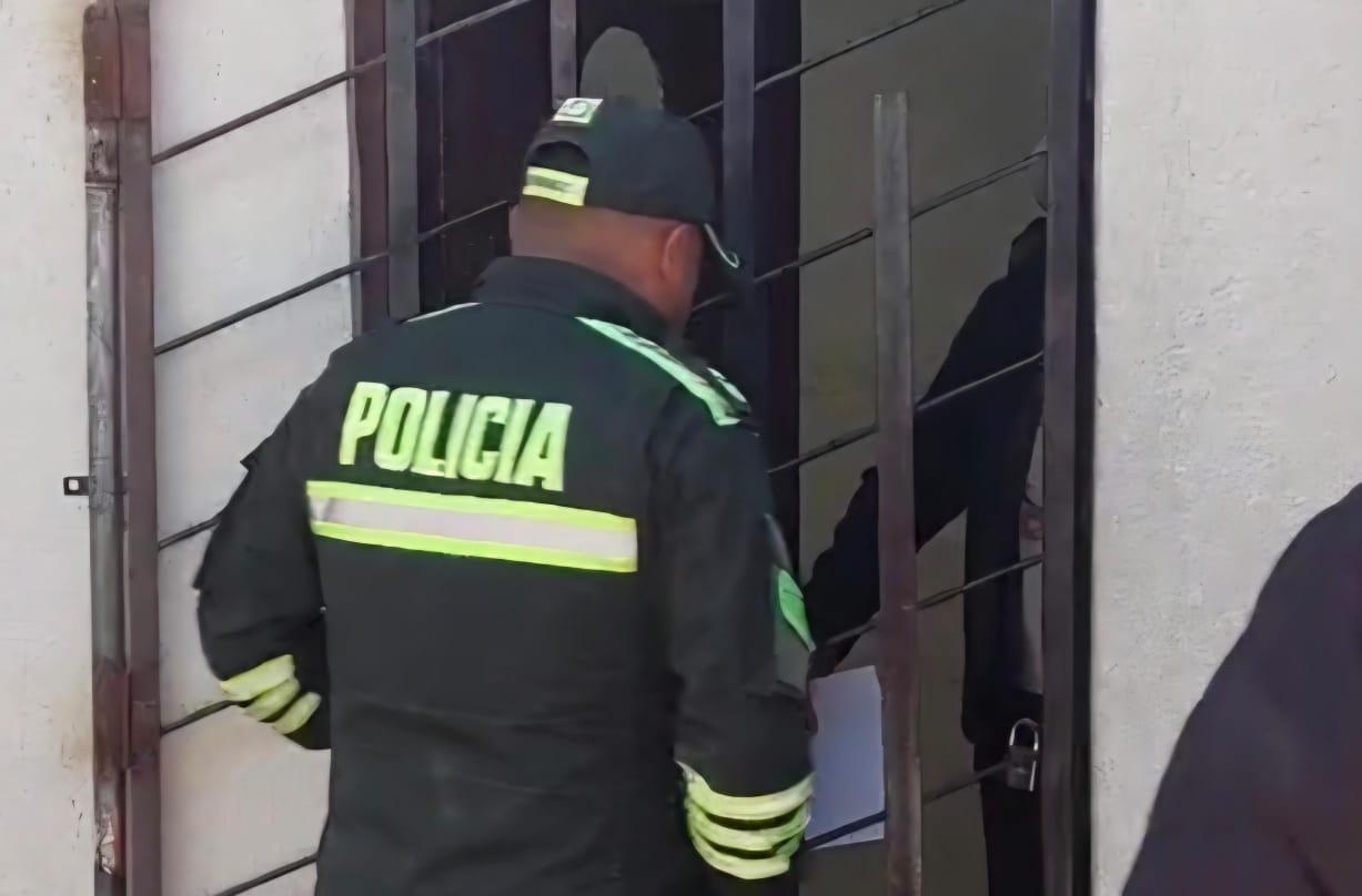 Imagen del aprehendido