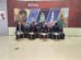 Los cuatro candidatos al Comité Cívico de Oruro durante el foro debate