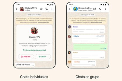 Esto permite que otras personas puedan diferenciar fácilmente entre tu nombre de usuario, tu nombre visible y tu número de teléfono.