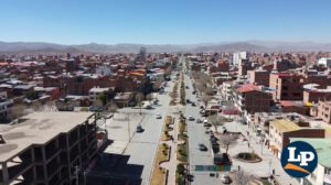 panoramica de la ciudad de Oruro